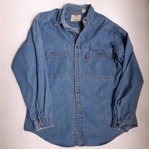 Levi's long sleeved jean shirt